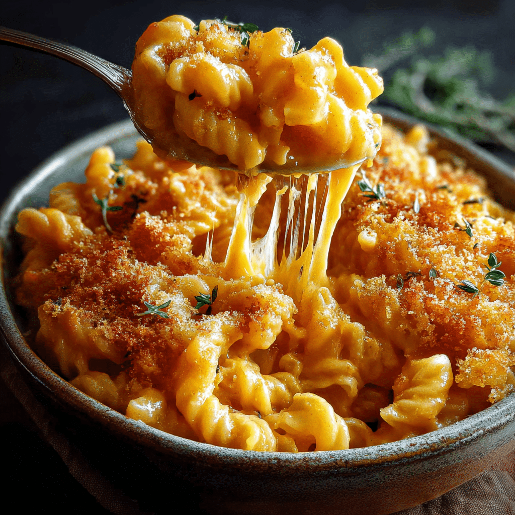 Pumpkin Mac and Cheese