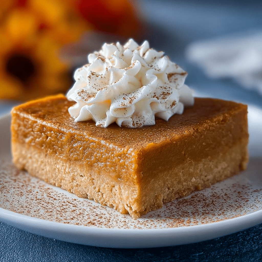 Pumpkin Pie Bars