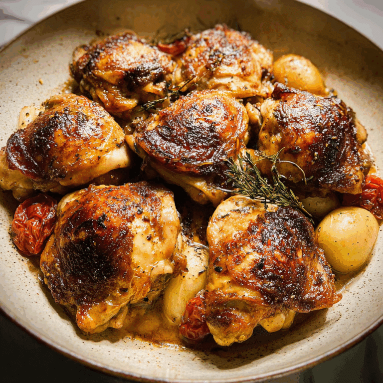 Rustic Chicken Provençal