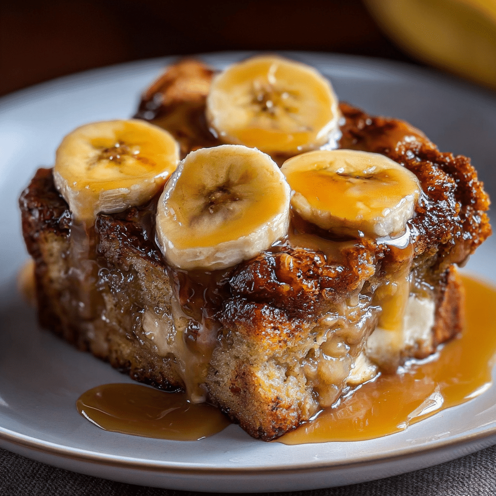 Bananas Foster Bread Pudding