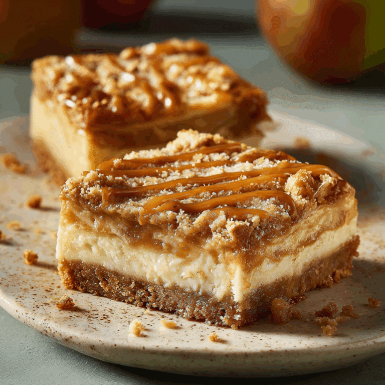 Caramel Apple Cheesecake