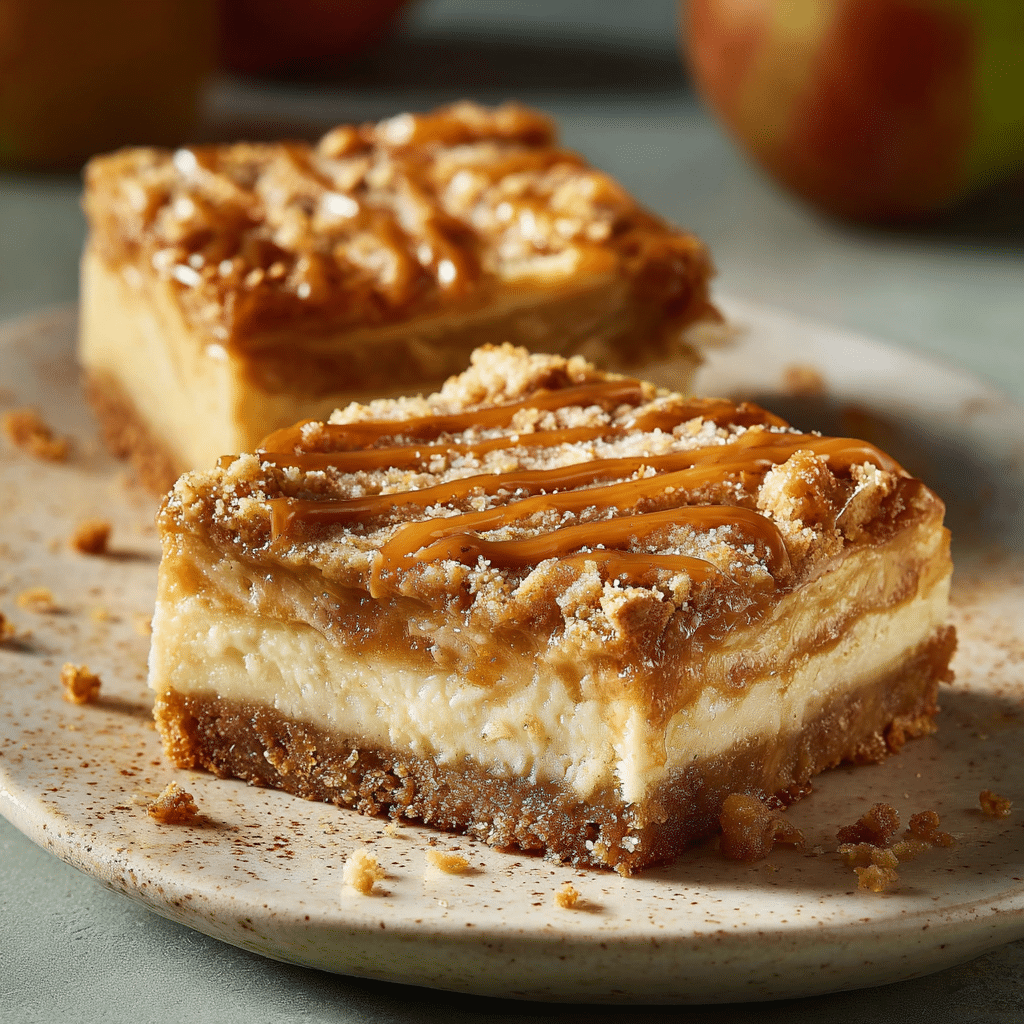 Caramel Apple Cheesecake