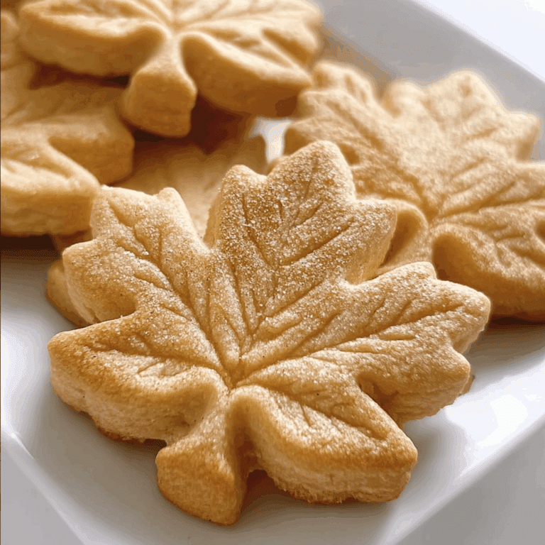 Copycat Trader Joe’s Maple Leaf Cookies