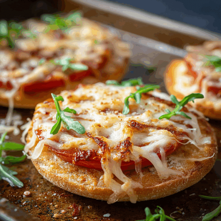 English Muffin Pizza