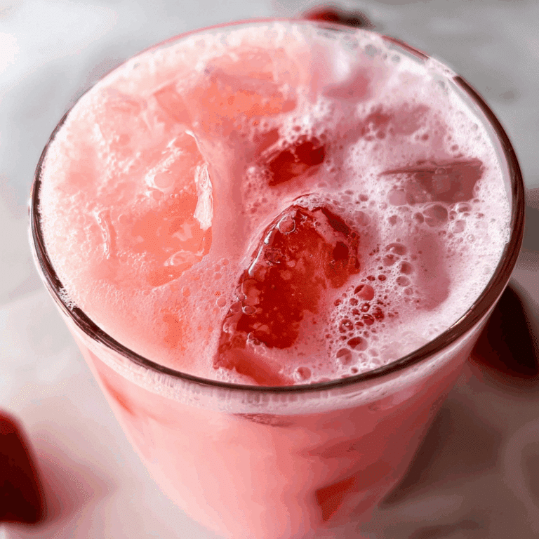 Homemade Pink Drink Refresher