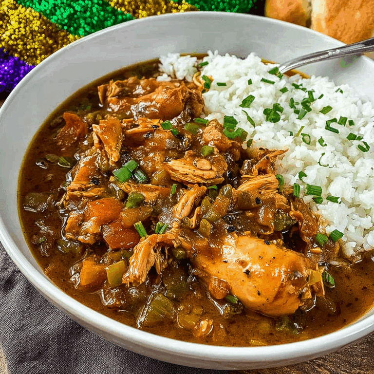 New Orleans-Style Stewed Chicken
