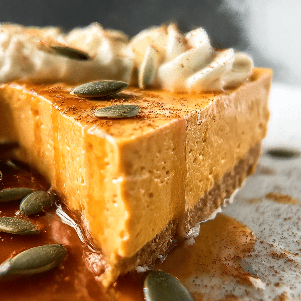 No-Bake Pumpkin Pie