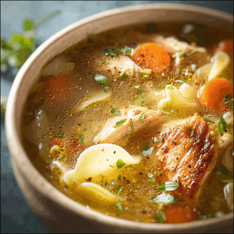 Rotisserie Chicken Soup