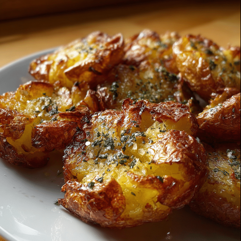 Air Fryer Smashed Potatoes