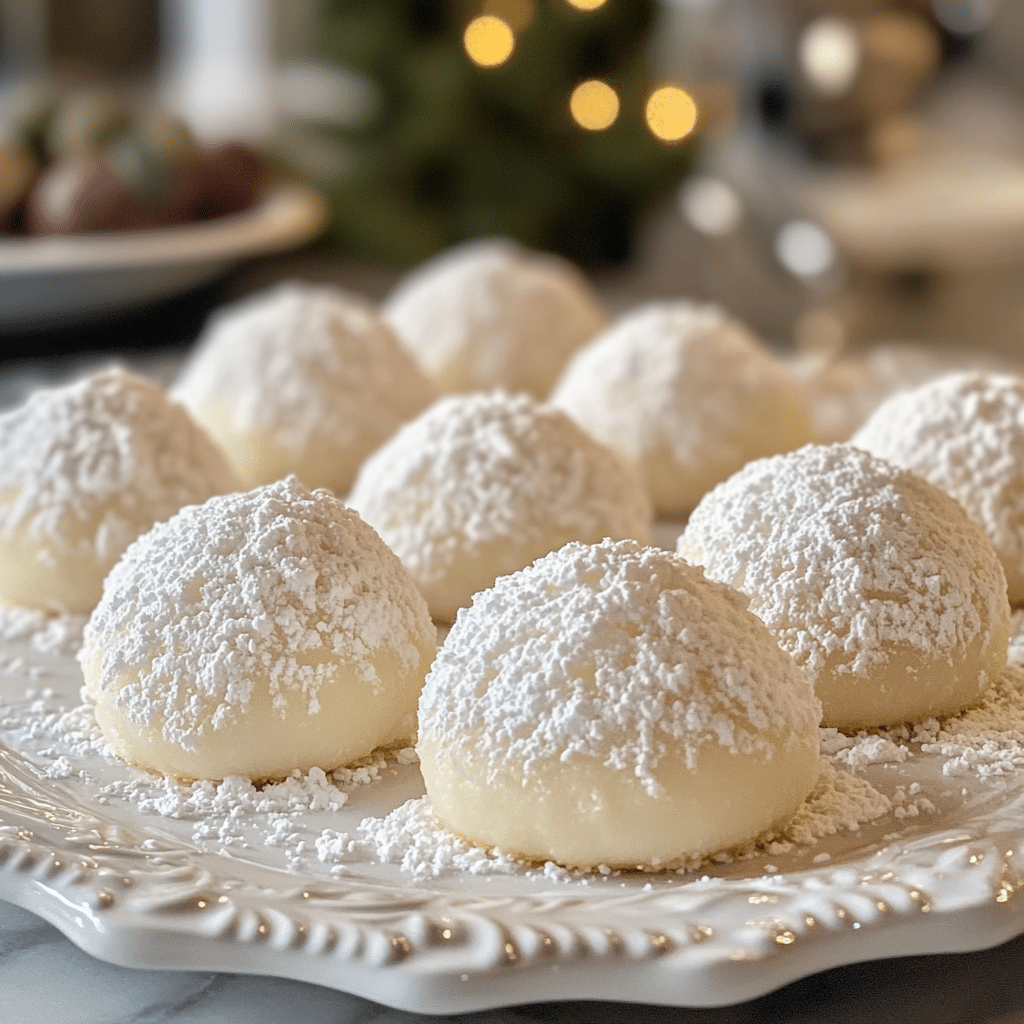 Bright & Buttery Lemon Cream Snowball