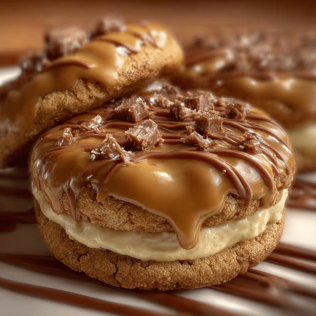 Caramel Cheesecake Cookies