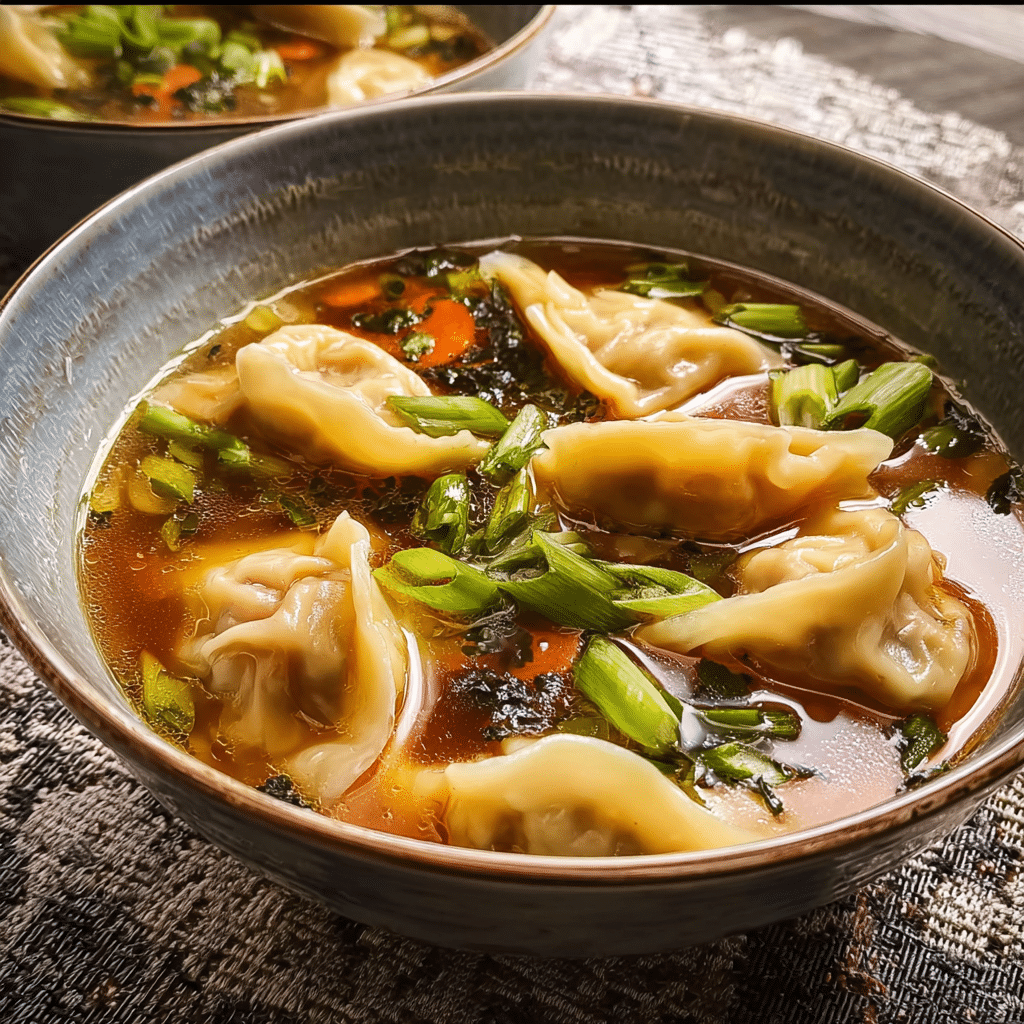 Easy Potsticker Soup