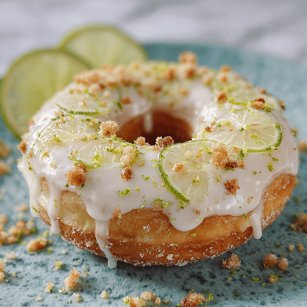 Key Lime Pie Donuts